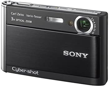 【中古】ソニー SONY デジタル写真機 サイバーショット T70 黒いこと DSC-T70-B