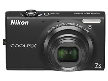 【中古】NikonデジタルカメラCOOLPIX S6100 ノーブルブラック S6100BK｜AJIMURA-SHOP