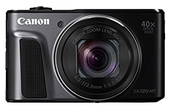 信頼】 Canon デジタルカメラ PowerShot SX720 HS ブラック 光学40倍