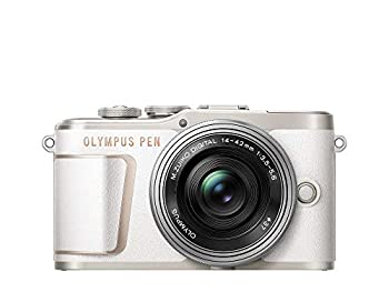 【中古】OLYMPUS ミラーレス一眼カメラ PEN E-PL10 14-42mm EZレンズキット ホワイト|AJIMURA-SHOP