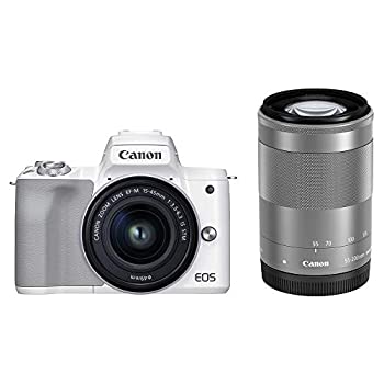 日本限定モデル】 Canon ミラーレス一眼カメラ EOS Kiss M2 ダブル