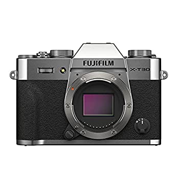 【中古】富士フイルム 鏡鑑受け答え一眼 X-T30II上半身 しろがね色 F X-T30 II-S カメラ・ビデオカメラ・光学機器-デジタルカメラ-ミラーレス一眼カメラ