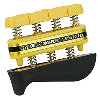 【中古】【輸入品・未使用】CanDoR Digi-FlexR hand exerciser - Yellow%カンマ% x-light - Finger (1.5 lb) / hand (5.0 lb)