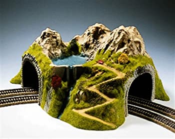 【中古】【輸入品・未使用】Noch - 05180 - Modelisme Ferroviaire - Tunnel De Coin%カンマ% 2 Voies - 43 X 41 X 23 Cm