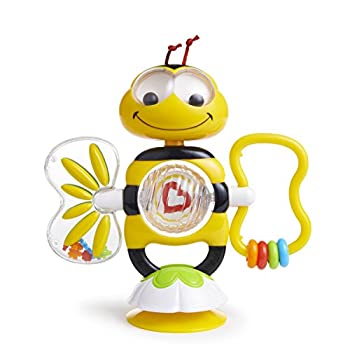 【中古】【輸入品・未使用】munchkin マンチキン おもちゃ ボブル ビィー はちさんの羽をぐるぐる回しても土台は吸盤でしっかり立っています