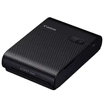 【中古】Canon スマートフォン用プリンター SELPHY SQUARE QX10 ブラック(高耐久/シール紙/コンパクト)