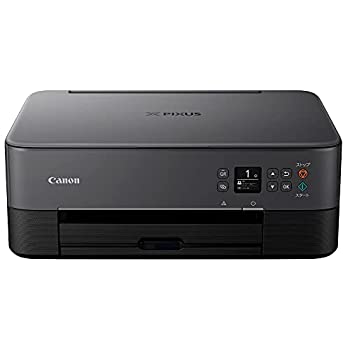 【中古】Canon プリンター A4インクジェット複合機 PIXUS TS5430 ブラック 2021年モデル テレワーク向け