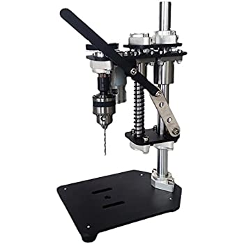 【中古】Jieotwice 老人ホーム マイクロベンチドリル 卓上ミニポータブルスタンド 詳しいDIY可変速灯し火せん孔機 775原動機 B10 0.6-6MM ファスナー AC 100-240V