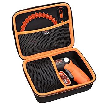 【中古】Mchoi ハードポータブルケース BLACK+DECKER 4V MAXコードレスドライバー対応 ケースのみ