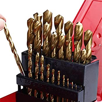 【中古】ZT-TTHG 1?13粍38pcs HSSツイストドリルビットチタンコーティングされた捻じれせん孔機のみ