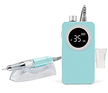 【中古】電気ネイルドリルマシン- コードレスドリルセット 充電式ネイル ビューティーマニキュアペディキュア用、35000rpm