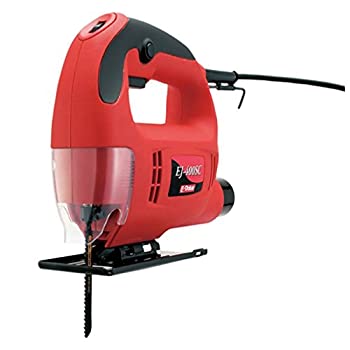 【中古】E-Value ジグソー 400W T型・U型シャンク(穴なし)ブレード対応 EJ-400SC レッド