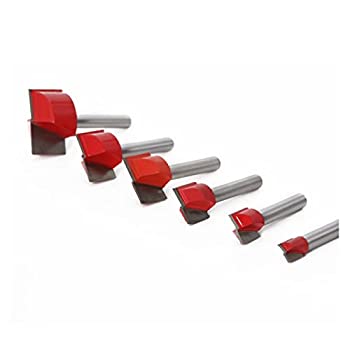 【中古】境界線の外側ミリングカッター 5pc CNCカーバイドエンドミル3D大工仕事ブレードルータードリルビットタングステンクリーンエンドミル大工仕事物の具 (Cutting Edg