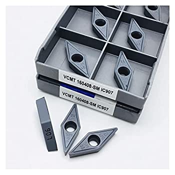 【中古】フライスカッタービット回転させるビット VCMT160408 SM 集積回路907炭化物ブレードツールの分析的思考能力のあるな金属元素旋削工具VCMT 160408 (Angle : VCMT160408 SM 集積回路90