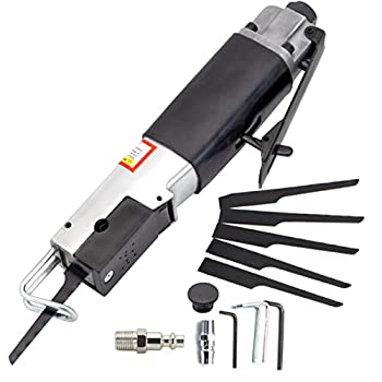 【中古】SDRTOP エアレシプロソー 空気圧ボディソーツール 24T & 32T ブレード6個付き 高耐久 金属板切断用