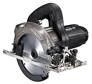 【中古】HiKOKI(ハイコーキ) 深切り丸のこ のこ刃径165粍 AC100V 1050W 細長い切口深さ合わせる規則体系 LED点火装置、チップソー付 黒いこと C6MBYA2