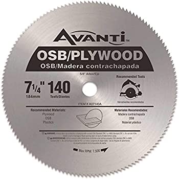 【中古】Avanti 7???1?/ 4インチx 140?x 140?x Tooth OSB /合板Circular Sawブレード｜AJIMURA-SHOP