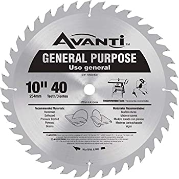 【中古】Avanti 10?インチ。x 40-teeth汎用Saw金モール