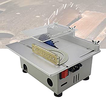 【中古】テーブルソー、スピンドルモーター付き電気テーブルソー300W DC12V-24V角度ガイド付きリフト式ソーDIYモデル切断機用フレキシブルシャフト