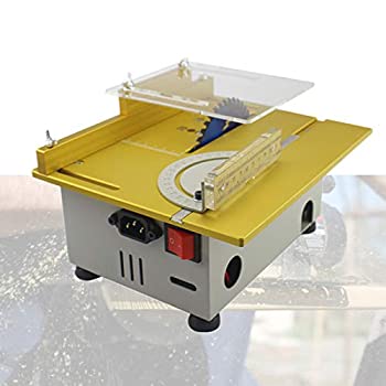【中古】パワーテーブルソー、多機能テーブルソー300W、切削工具セット付き、最大カット厚さ0-29Mmモーター速度12000Rpm、DIY研削研磨彫刻穴あけ用