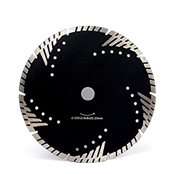 【中古】鋸230粍金剛石物の具刃、A切り立てるレコード盤御影石マーブルソウブレードターボダイヤモンドセグメント9inストアカッティング