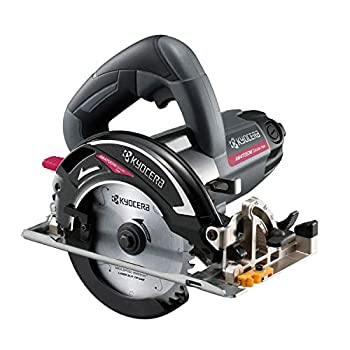 【中古】京セラ(Kyocera) 旧リョービ プロ用 電子内装丸ノコ AW470EDM 612351A ブラック 【最大切込深さ47mmで深切りとキワ切りも可能】 ノコ刃125mm 回|AJIMURA-SHOP