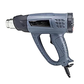 【中古】2000Wヒートガン、調節可能なデジタルディスプレイヒートツール220Vホットエアガンビルのヘアドライヤー風制御メモリ機能熱いエアガンキット