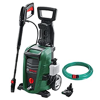 【中古】ボッシュ(BOSCH) 高圧洗浄機 1500W 最大許容圧力12MPa パワフル洗浄 コンパクト収納 [8m高圧・3m水道ホース・車輪付き] UA125 クリーナー