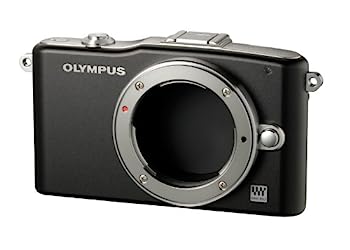 【中古】OLYMPUS ミラーレス一眼 PEN mini E-PM1 ボディ ブラック E-PM1 BODY BLK