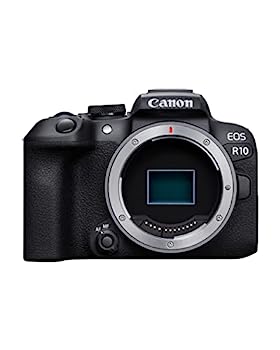 【中古】Canon キヤノン 銀鏡受け答えVlog写真機 EOS R10 上半身のみ 24.2万絵素 4K小間絵 DIGIC X想い浮かべる中央処理装置 弾丸道路映画化 被写体追いかける パウダーコンパクト 軽