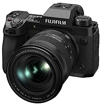【中古】富士フイルム FUJIFILM X 鏡鑑受け答え一眼デジタル写真機 X-H2 水晶体一揃いの道具(XF16-80) 上半身内手ブレ手を加える 映像 挿し画仕立て上げる 約4020万絵素 防塵防滴