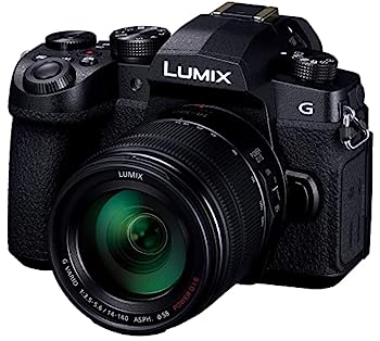 【中古】パナソニック 鏡鑑受け答え一眼写真器 ルミックス G99DH 高倍率望遠レンズ一揃いの道具 黒いこと DC-G99DH-K デジタルカメラ-TV・オーディオ・カメラ
