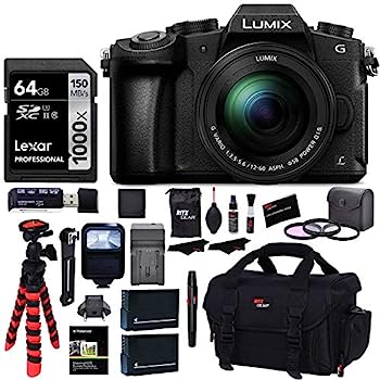 【中古】Panasonic LUMIX G85MK 4K Mirrorless Interchangeable Lens Camera Kit 12-60粍 Lens Polaroid 64GB 2 Spare Batteries Charger Bag and Access
