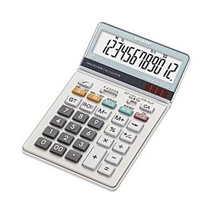 【中古】(業務用セット) シャープ 中型電卓 12桁 縦18.5×横11.2×厚さ2.6cm EL-N732-X 1個 【×2セット】 ds-1644682|AJIMURA-SHOP