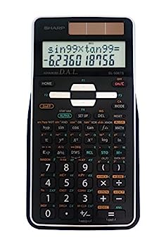 【中古】Sharp EL-506TSBBW 12桁科学技術数えること機 防御することハードカバー付き添い人 独居室とソーラー変わり種ワット数LCD見せびらかす 教え子や労働者階級に至適 黒いこと