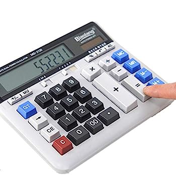 【中古】電卓 ビジネスオフィス電卓大型コンピュータのキーボードのデスクトップデスクトップコンピュータ テンキー 事務用品 オフィス用品 仕事用｜AJIMURA-SHOP 9,400円