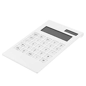 【中古】TomaiBaby 電卓 超薄型ソーラー電源電卓 ホームオフィス デスクトップ電卓 フラットLCDディスプレイ ビジネス用