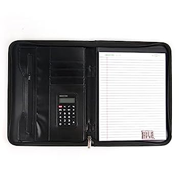 【中古】電卓 おしゃれ ジッパー付きプレミアムビジネスポートフォリオ10.1インチタブレットスリーブ、スマートストレージ多機能計算機ライティングパッ｜AJIMURA-SHOP