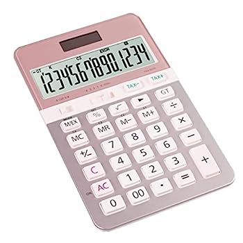【中古】Desktop Calculator 標準機能のポータブル電卓14桁のLCDディスプレイを備えたデスクトップ電卓、毎日のオフィススクールでの使用|AJIMURA-SHOP