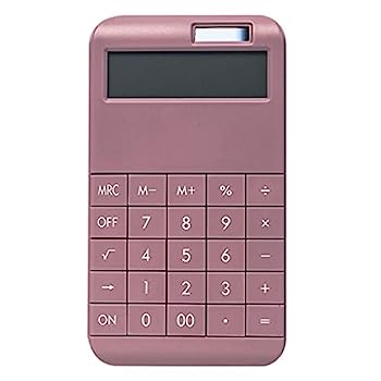【中古】YFQHDD Digitポータブルデスク電卓ビジネス会計ツール内蔵210mAhバッテリーソーラースクールミーティングオフィスサプライ (Color : B)|AJIMURA-SHOP