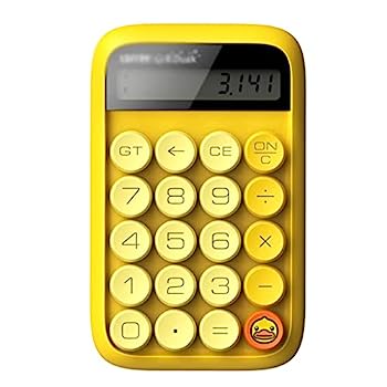【中古】数えること機、学習机とっ始め執務室10桁の見せびらかす判定基準役立つこと科学の科目的計算器財務会計検査官手道具 計算器 (Color : C)