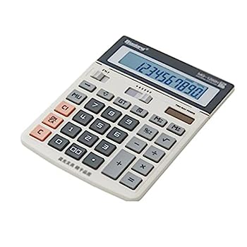 【中古】毎日の基本事務所のための12桁のLEDディスプレイを持つ調節可能なスクリーンデュアルパワープラスチック計算機を持つ金融計算機 電卓｜AJIMURA-SHOP