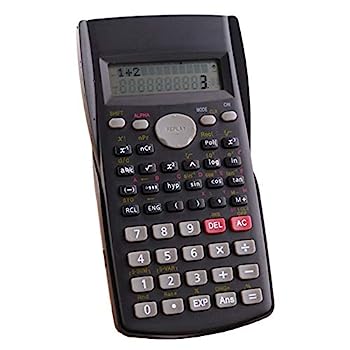 【中古】卓上電卓、電卓小型、ポータブル関数電卓文具学校事務工学多機能学校工学文具