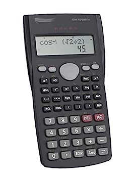 【中古】卓上電卓、電卓小型、関数電卓カウンター 240 機能 2 行 LCD ディスプレイビジネスオフィス中学生