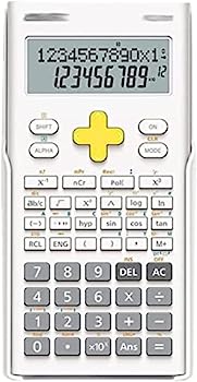 【中古】デスク電卓、基本的な電卓、多機能電卓科学電卓関数学生用コンピュータ電卓(Color : Blu, Size : 16.2*8.2cm) (Color : Bianco, Size : 16.2*8.2｜AJIMURA-SHOP