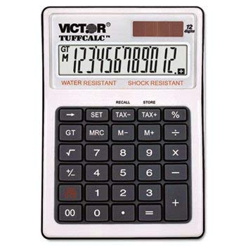 【中古】TUFFCALC デスクトップ電卓 12桁LCD｜AJIMURA-SHOP