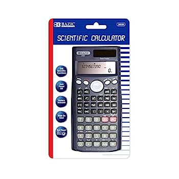【中古】BAZIC 240機能 科学計算計算機 スライドオンケース付き 1パック|AJIMURA-SHOP