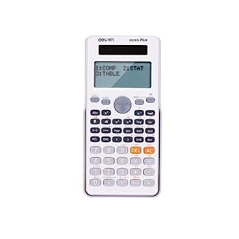 【中古】ZSKFS (小中学校用)電卓、二重線大画面ディスプレイ電卓デュアルパワー機能コンピューターホワイト、ブラック (Color : White)|AJIMURA-SHOP