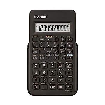 【中古】（まとめ）キヤノン 関数電卓 F-605G仮数10桁、指数2桁 関数機能(154種類)、ハードカバー付 0891C003 1台【&times;5セット】｜AJIMURA-SHOP
