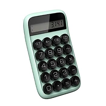 【中古】計算機 機械台湾のキャンディーカラー大型ボタンと読みやすい学校電卓ホームオフィス 事務用品 オフィス用品 仕事用 (Color : Red, Size : Free|AJIMURA-SHOP